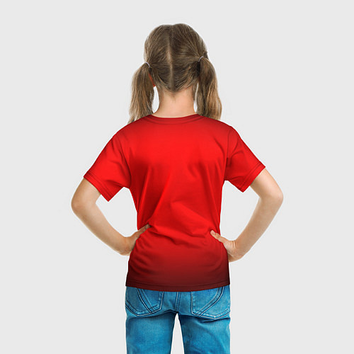 Детская футболка Манчестер Юнайтед лого 2020 / 3D-принт – фото 6