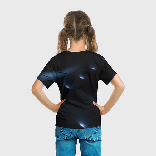 Детская футболка LIGHTING DARK / 3D-принт – фото 6