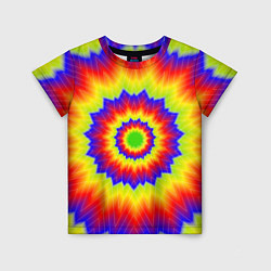 Футболка детская Tie-Dye, цвет: 3D-принт