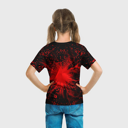 Детская футболка BRAWL STARS EVIL GENE / 3D-принт – фото 6