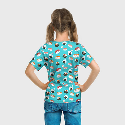 Детская футболка Sushi / 3D-принт – фото 6