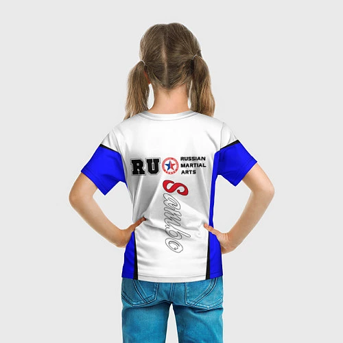 Детская футболка Самбо / 3D-принт – фото 6