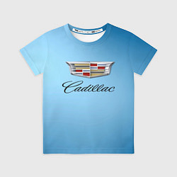 Футболка детская Cadillac, цвет: 3D-принт
