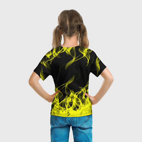 Детская футболка BORUSSIA / 3D-принт – фото 6