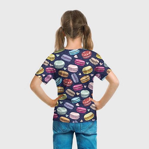 Детская футболка Макарун / 3D-принт – фото 6