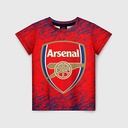 Футболка детская ARSENAL, цвет: 3D-принт