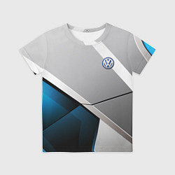 Футболка детская VOLKSWAGEN, цвет: 3D-принт