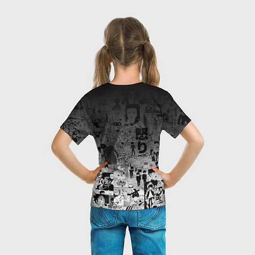 Детская футболка МОБ ПСИХО 100 / 3D-принт – фото 6