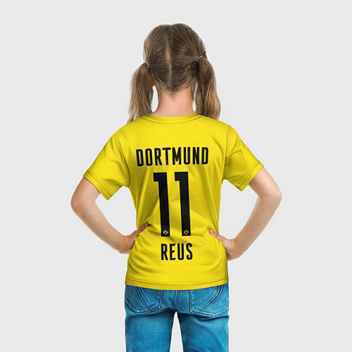 Детская футболка Reus Borussia Dortmund 20-21 / 3D-принт – фото 6
