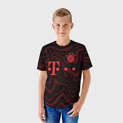 Футболка детская FC Bayern Munchen 2021, цвет: 3D-принт — фото 2