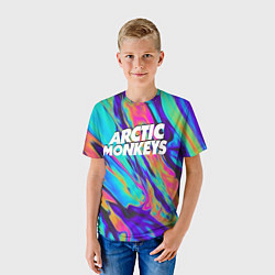Футболка детская ARCTIC MONKEYS, цвет: 3D-принт — фото 2