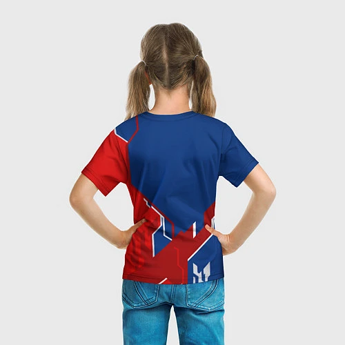 Детская футболка Знак Супермен / 3D-принт – фото 6