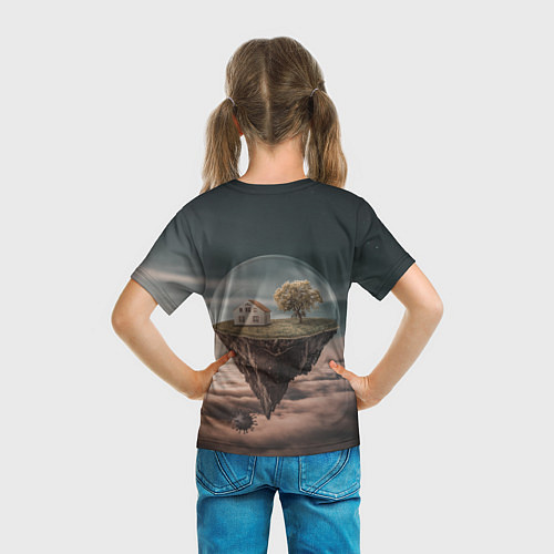 Детская футболка Самоизоляция / 3D-принт – фото 6