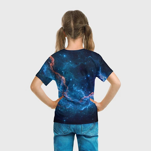 Детская футболка Туманность / 3D-принт – фото 6