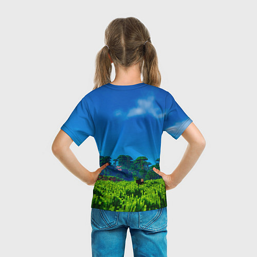 Детская футболка Minecraft Майнкрафт / 3D-принт – фото 6