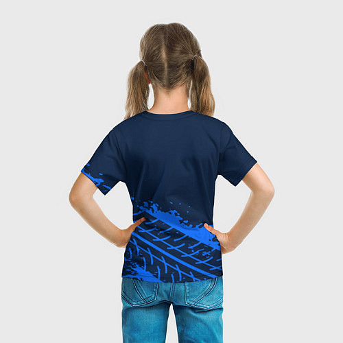 Детская футболка TOYOTA ТОЙОТА / 3D-принт – фото 6