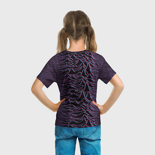 Детская футболка Joy Division Glitch / 3D-принт – фото 6