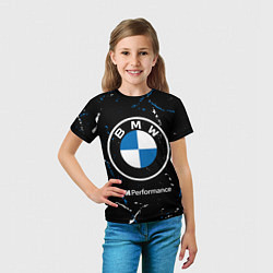 Футболка детская BMW БМВ, цвет: 3D-принт — фото 2