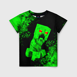 Футболка детская MINECRAFT CREEPER, цвет: 3D-принт