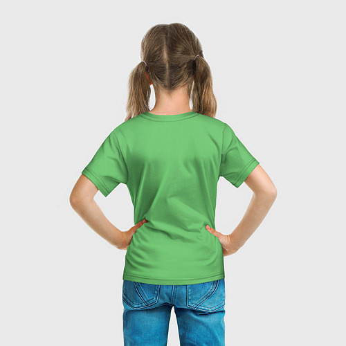 Детская футболка Удачливый лис / 3D-принт – фото 6