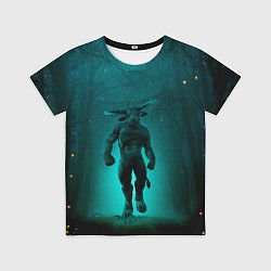 Футболка детская Бык Миноса, цвет: 3D-принт