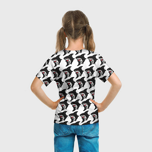 Детская футболка Акула / 3D-принт – фото 6