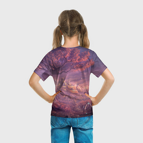 Детская футболка Fantasy Forest / 3D-принт – фото 6