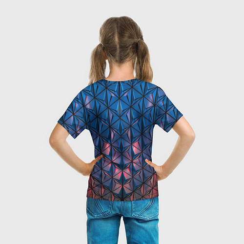 Детская футболка Геометрический принт / 3D-принт – фото 6