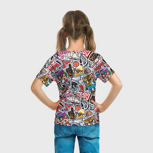 Детская футболка MIX / 3D-принт – фото 6