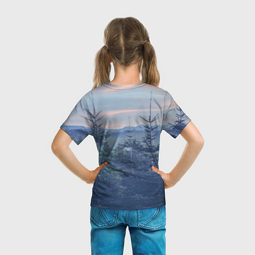 Детская футболка Незуко / 3D-принт – фото 6
