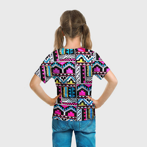Детская футболка Ацтеки / 3D-принт – фото 6