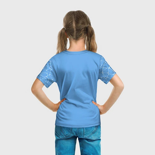 Детская футболка Мансити Домашняя форма 2021 / 3D-принт – фото 6