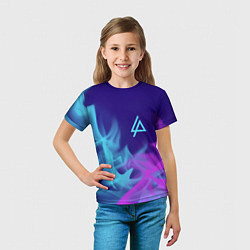 Футболка детская LINKIN PARK ЛИНКИН ПАРК, цвет: 3D-принт — фото 2