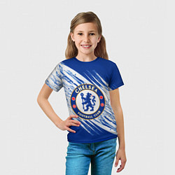 Футболка детская Chelsea, цвет: 3D-принт — фото 2