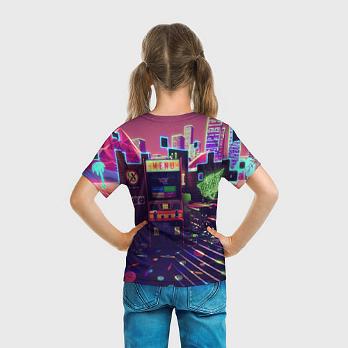 Детская футболка SONIC RETRO / 3D-принт – фото 6