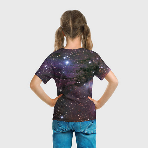 Детская футболка Галактика S / 3D-принт – фото 6