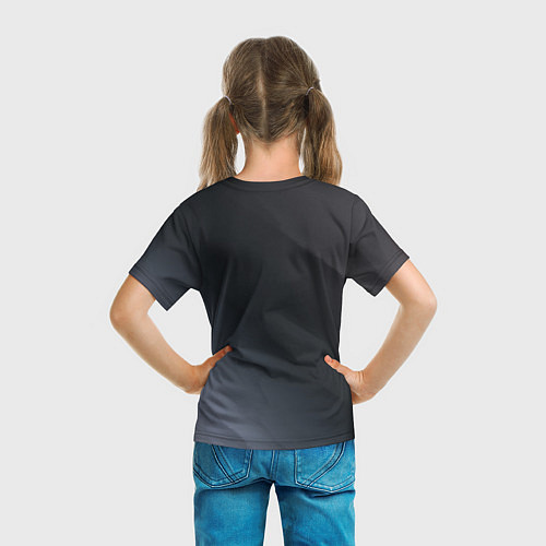 Детская футболка MERCEDES МЕРСЕДЕС / 3D-принт – фото 6