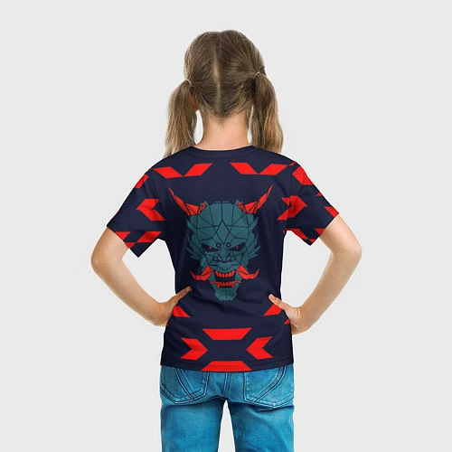 Детская футболка Демон они / 3D-принт – фото 6