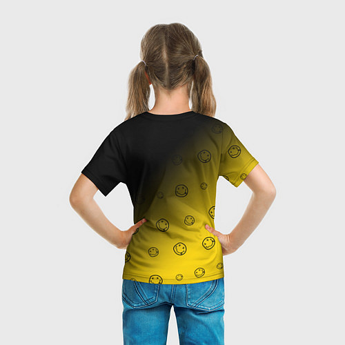 Детская футболка NIRVANA НИРВАНА / 3D-принт – фото 6