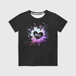 Футболка детская BTS, цвет: 3D-принт