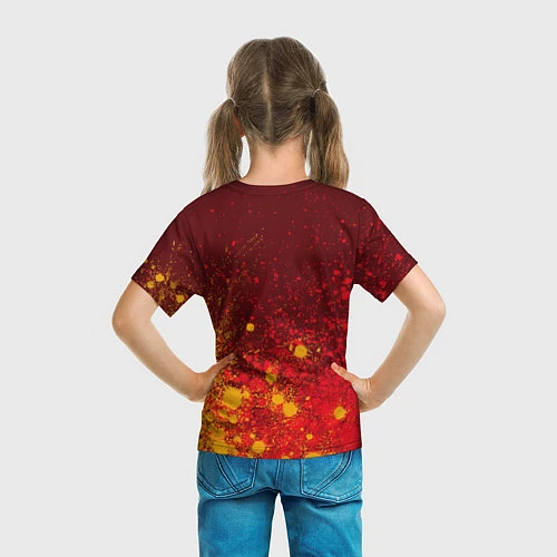 Детская футболка MITSUBISHI МИТСУБИСИ / 3D-принт – фото 6