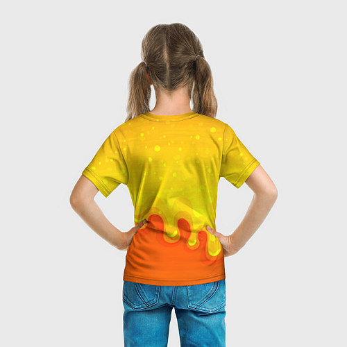 Детская футболка Fall Guys CRASH / 3D-принт – фото 6