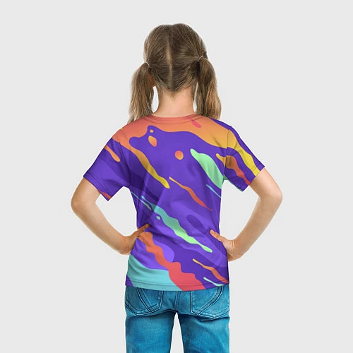 Детская футболка СЛАЙМ l SLIME / 3D-принт – фото 6