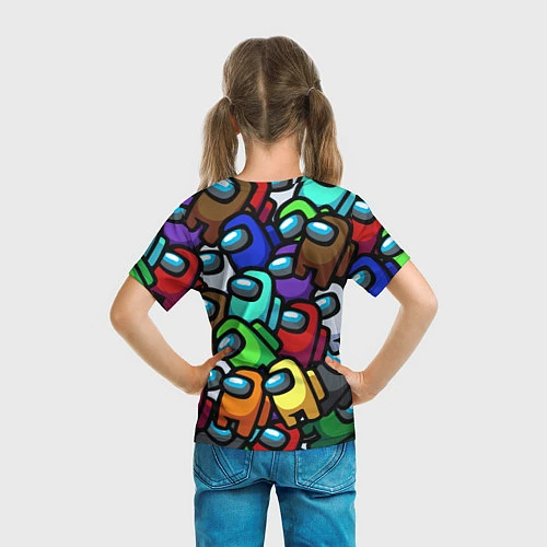 Детская футболка Among us / 3D-принт – фото 6