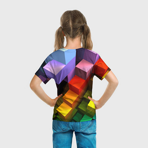 Детская футболка Minecraft - pattern / 3D-принт – фото 6