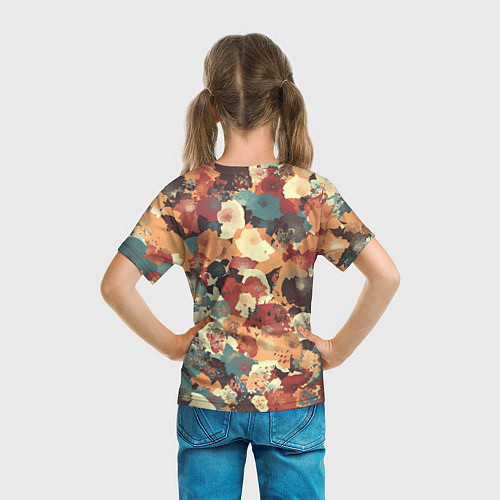 Детская футболка Осенние цвета / 3D-принт – фото 6