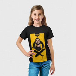 Футболка детская Мот, цвет: 3D-принт — фото 2