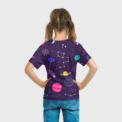Детская футболка Space / 3D-принт – фото 6