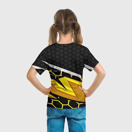 Детская футболка Among us пчела / 3D-принт – фото 6
