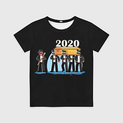 Футболка детская 2020 не спасти, цвет: 3D-принт